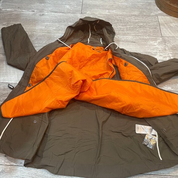 Ben Sherman Heavy Rain Jacket Parka Size L Boating Coat w/ Liner XL - Picture 8 of 10